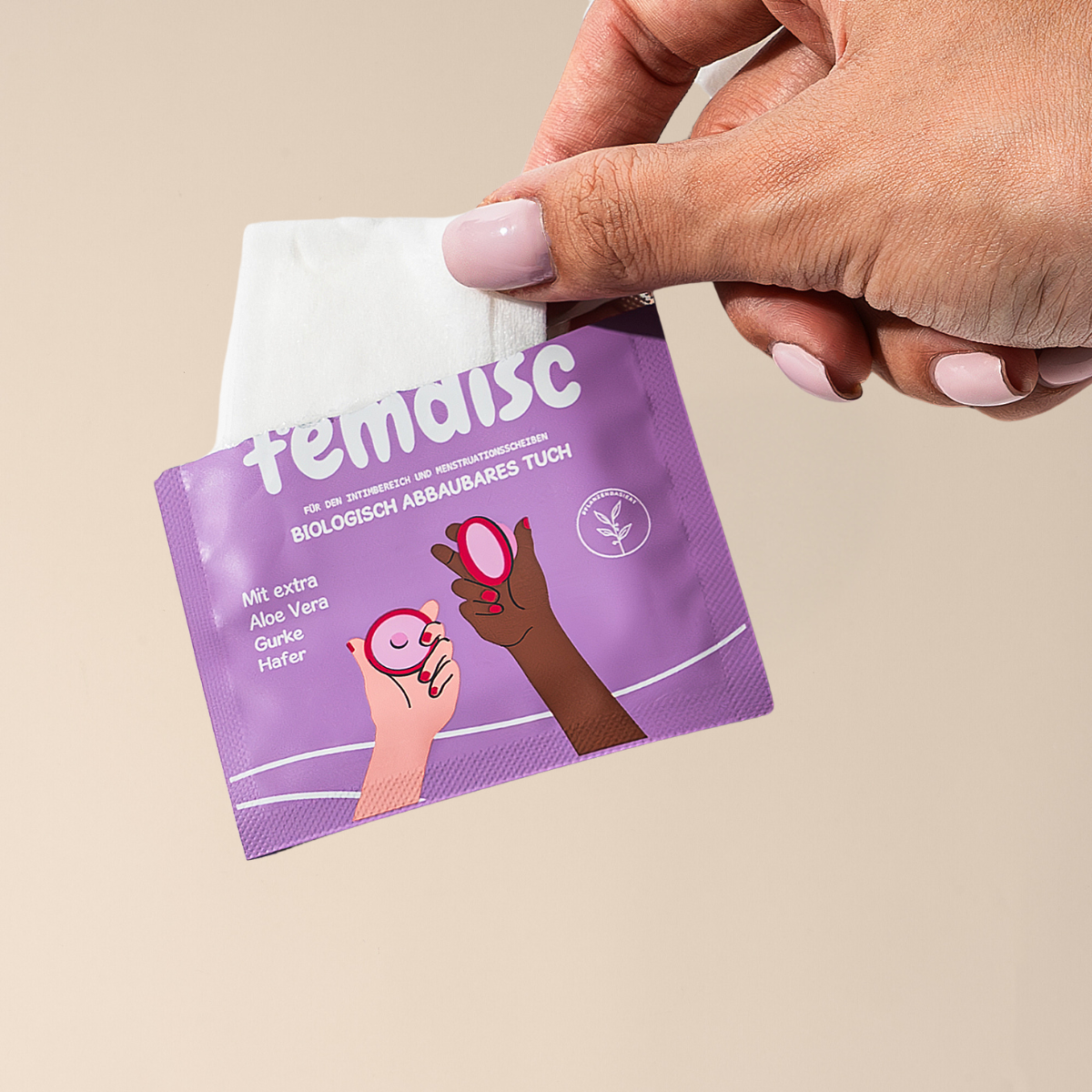 Lingettes nettoyantes femdisc